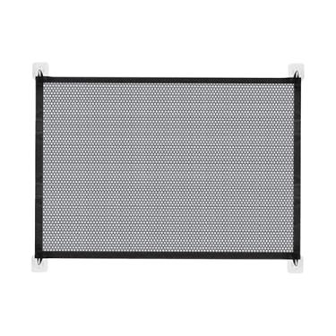 Imagem de Portão Para Escadas Para Cães | Portão para Escadas Interiores - Barreira Retrátil com Adesivo Sem Furação para Segurança de Animais e Crianças Pequenas em