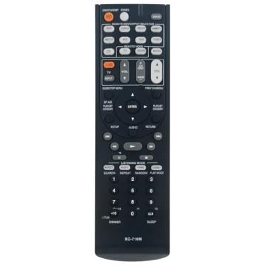 Imagem de Controle remoto de substituição RC-710M aplicável para receptor AV Onkyo TX-SR606 HT-S7100 TX-SR606S TX-SR606B HTS7100 TXSR606 TXSR606S TXSR606B