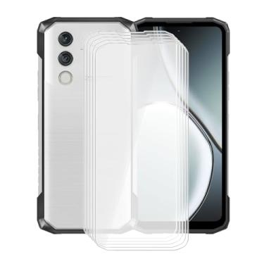 Imagem de [Pacote com 5] para Doogee Blade 10 Max Protetor de Tela Temperado Galss, HGJTFANY High Clear [Dureza 9H] [Sem Bolhas] Película Protetora de Vidro Temperado para Doogee Blade 10 Max (6,56 polegadas)