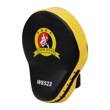 Imagem de de boxe, almofadas de mão de perfuração, equipamento de treinamento de alvo de boxe ajustável para artes marciais, competição de karatê, academia, casa, adultos, crianças, profissional