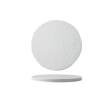 Imagem de Prato de cerâmica plana circular de pedra para bolo de bife ocidental - prato redondo de 20,6 cm