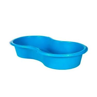 Imagem de Caixa Plástica Multiuso Afort Feijão Azul 50 Litros