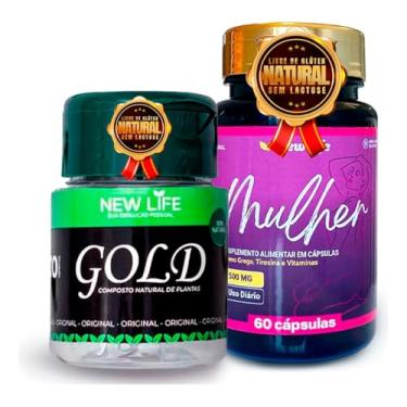 Imagem de Kit New Life Gold Psyllium + Feno-grego Alta Potência – 70 Cápsulas Veganas