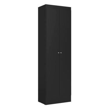 Imagem de Armário Multiuso 2 Portas Space Preto Acetinado - Thb