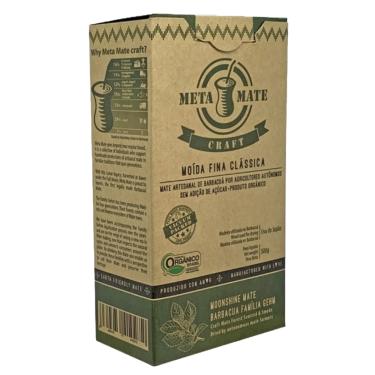 Imagem de Mate Artesanal de Barbacuá Moída Orgânica Meta Mate 500g