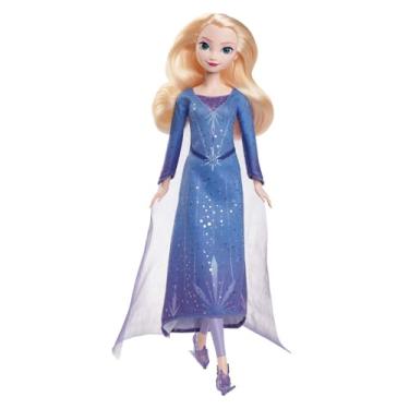 Imagem de Disney Frozen, Boneca Elsa Patinação no Gelo, Para crianças a partir de 3 anos, Mattel