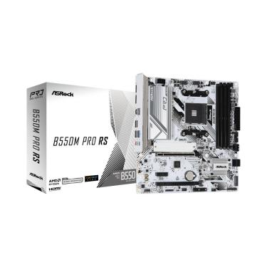 Imagem de Placa Mãe AsRock B550M PRO RS AM4 4xDDR4 Chipset AMD B550 mATX