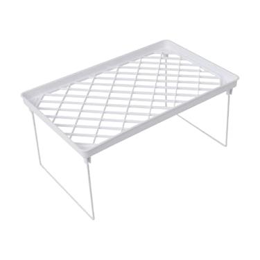 Imagem de DimyFew Suporte de armazenamento para de banheiro, porta-perfumes, prateleira portátil, suporte para maquiagem para apartamento, camarim e casa, L