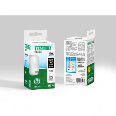 Imagem de Lâmpada Led Bulbo Tkl 12w Taschibra E27 Bivolt 6500k Luz Fria