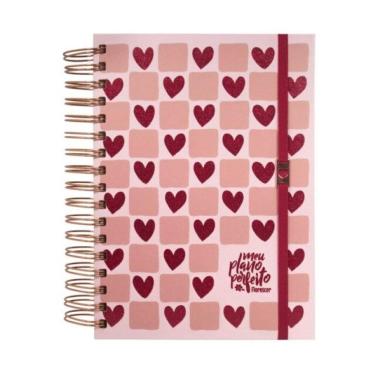 Imagem de Meu Plano Perfeito: Florescer, Planner Sem Data Para Adolescentes, Capa Coração | Planner 2026