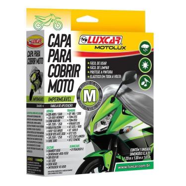 Imagem de Capa Para Cobrir Motocicleta - M - Motolux Luxcar