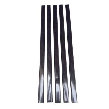 Imagem de Porta Etiqueta Universal Bandeja 89 Cm Preto Kit 25