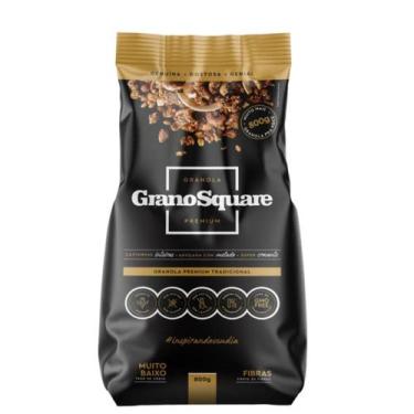 Imagem de Granola Premium Tradicional GranoSquare 800gr Com Gergelim, Castanhas 