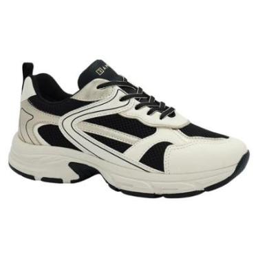 Imagem de Tênis Plataforma Ramarim Casual Metalizado Conforto e Estilo-Feminino