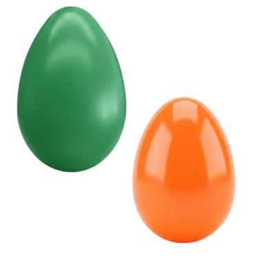 Imagem de Kit 2 Brinquedos Pet Bola Ovo Maluco Cães Funny Eggs Interativo Cachorro Médio Porte (1 COR VERDE / 1 LARANJA)