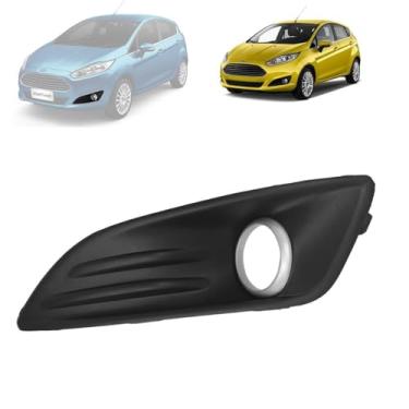 Imagem de MOLDURA DO FAROL DE MILHA COM FURO FIESTA 2015 A 2017 LADO ESQUERDO (CINZA) - D5BB-15ABB-H-02