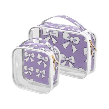 Imagem de xigua Bolsa de maquiagem branca para mulheres, bolsa de cosméticos de viagem, bolsa de higiene portátil à prova d'água para viagens, férias, organização de banheiro