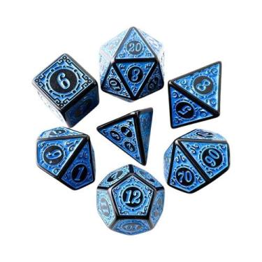 Imagem de Conjunto De Dados DND De Plástico De Alta Qualidade Com Padrões Únicos