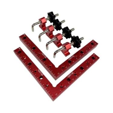 Imagem de Ferramenta De Marcenaria Em L De 90 Graus 160MM, Fixador Auxiliar Para