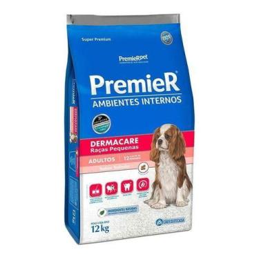 Imagem de Premier Ambientes Internos Cães Adultos Porte Pequeno Salmão Dermacare