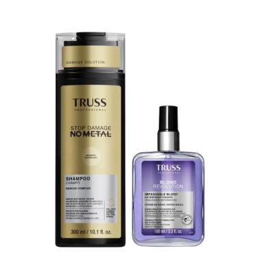Imagem de Truss Stop No Metal Kit Shampoo e Finalizador Blond Revolution 100ml
