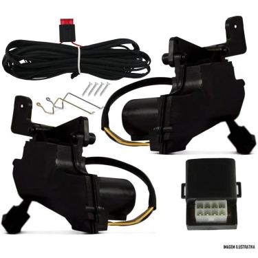Imagem de Kit Trava Elétrica Tragial  Vw Fox 2010 à 2017 Saveiro G5 G6 Gol G6 2 Portas