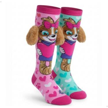 Imagem de Meias Altas Malucas Divertidas Infantil Juvenil Colorida 3d - BBH, Dog