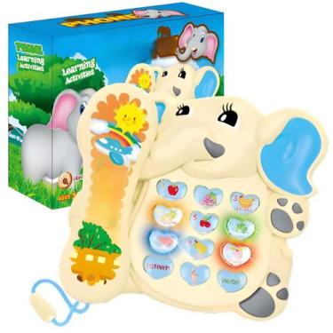 Imagem de Telefone Musical Elefante Infantil Brinquedo Educativo - Europio