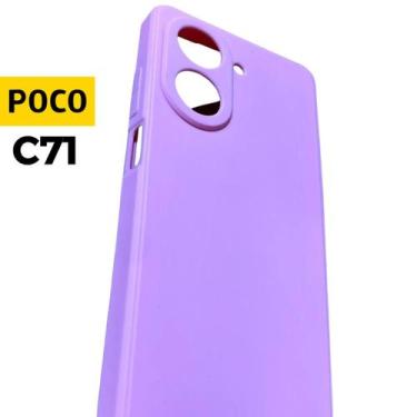 Imagem de Capa Capinha Case Colorida Compatível Para Xiaomi Poco C71 - Generica,
