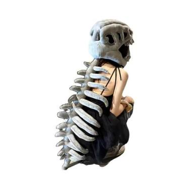 Imagem de Conjunto De Fantasia De Esqueleto De Dinossauro 3D, Brinquedos De Pelú