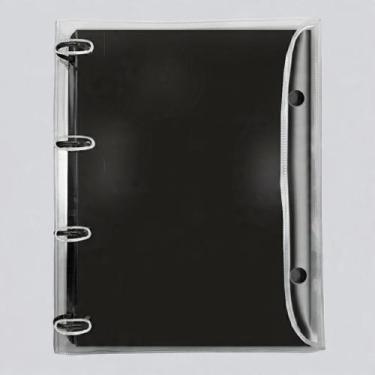 Imagem de Fichário Universitário PVC Cristal All Black - DAC LTDA