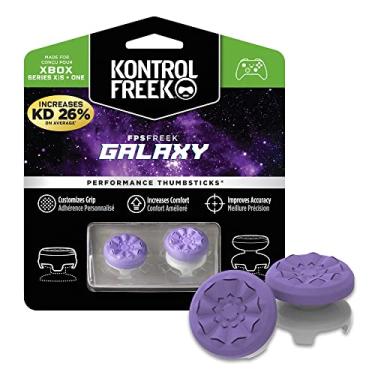 Imagem de KontrolFreek FPS Freek Galaxy Purple for Xbox One and Xbox Series X Controller | 2 Performance Thumbsticks | 1 High-Rise, 1 Mid-Rise | Purple [video game]