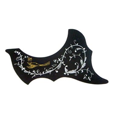 Imagem de SDENSHI 1 x 106 cm 101 cm canhoto Folk palhetas de guitarra PVC placas de música Accs preto