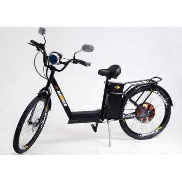 Imagem de Bicicleta Elétrica Aro 26 Dakota Smart Brasil 800W Preto Fosco