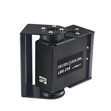 Imagem de (Ângulo de controle 180) - LewanSoul LDX-218 Servo digital padrão de engrenagem de metal completo com 17 kg de rolamento duplo de alto torque para robô (ângulo de controle 180)