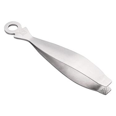 Imagem de Grampo de espinha de peixe de aço inoxidável 304 espinha de peixe porco grampo de cabelo frango pena pato grampo de cabelo utensílio de cozinha pinça para remoção de pelos