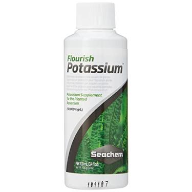 Imagem de Seachem Flourish Potassium 100ml Potassio Tamanho P Aquario Plantado Seachem Para Peixes