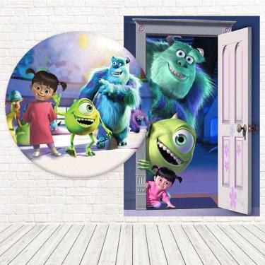 Imagem de Kit Painéis Casadinho 3D Sublimado Monstros Sa Fpc-147