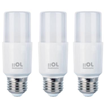 Imagem de Kit 3 Lâmpadas Led Compacta E27 4,8w 6500k Bivolt