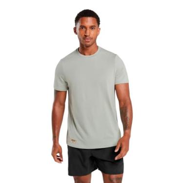 Imagem de Camiseta Masculina Dry Fit Sport Premium Cinza Chumbo
