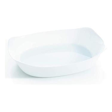 Imagem de Travessa Refratária de Cerâmica Classic Jomafe Creme 3PÇS