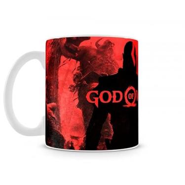 Imagem de Caneca God Of War Vermelha 330 ml