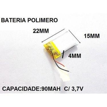 Imagem de Bateria Óculos 3d Ativo Dlp Link Xd  4x15x22 90mah Mp3 - bgb