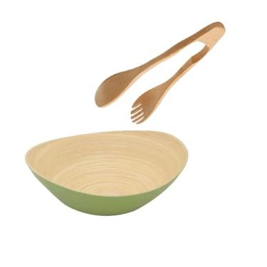 Imagem de Saladeira de Bambu com 32 com Pegador 22- Ecologico