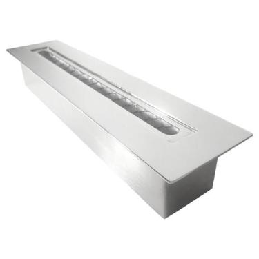 Imagem de Queimador Ecológico Para Lareira A Álcool 50cm Inox 304 - MAGIC FIRE
