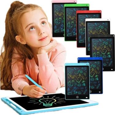 Imagem de Tablet Desenho Lousa Digital Mágica Tela 12 Colorida Criança - Genéric