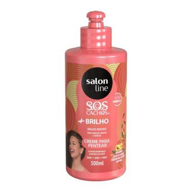 Imagem de Creme para Pentear SOS Cachos + Brilho Salon Line 300ml
