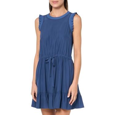 Imagem de Cinq à Sept Vestido Lenora feminino, Índigo, M