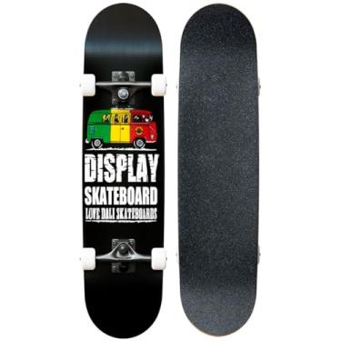 Imagem de Skate Street Profissional Montado Completo 7.5 Madeira (KOMBI)