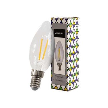 Imagem de Lâmpada LED Vela 2W 2400K 180lm E14 Bivolt IRC80 L054C2-BVT Starlux ST